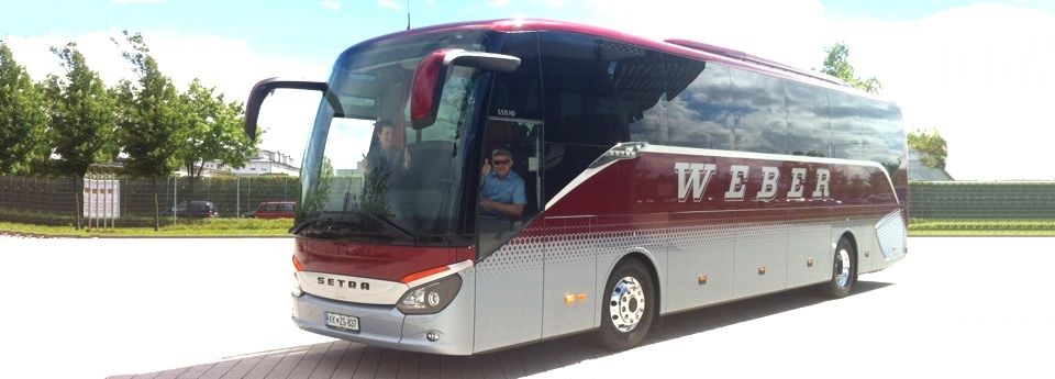 Sodoben avtobus Weber